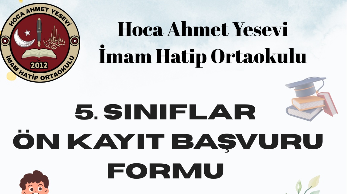 5. Sınıflar Ön Kayıt Formu